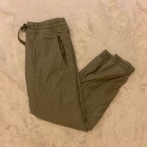 TNA Taupe Joggers Size 8